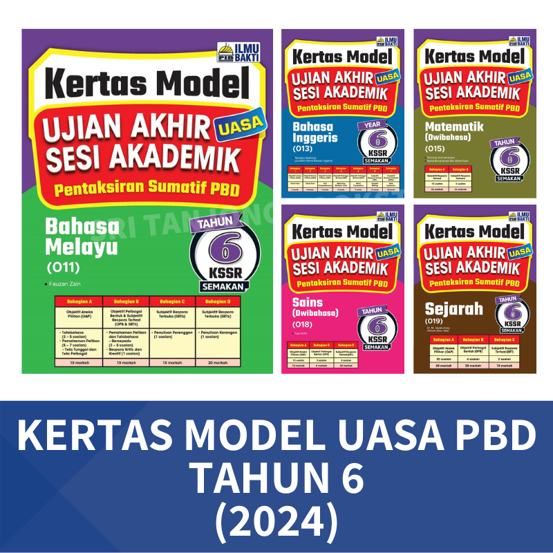 ILMU BAKTI 2023 : KERTAS MODEL UASA TAHUN 4/TAHUN 5/TAHUN 6 - Eduquay ...